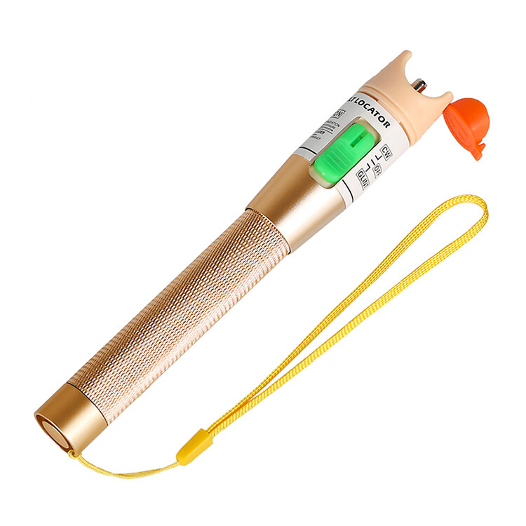 30MW Visual Fault Locator Metal 10-30km Red Light Source Fiber Tester
