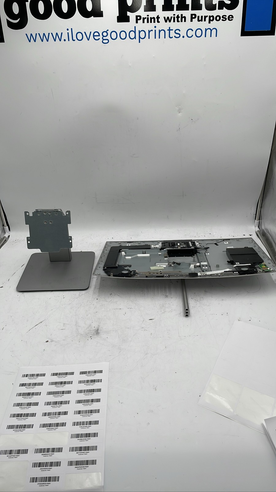 ASUS All-in-One Zen Desktop PC Rear Cover Housing Chassis Shell with Stand Lot