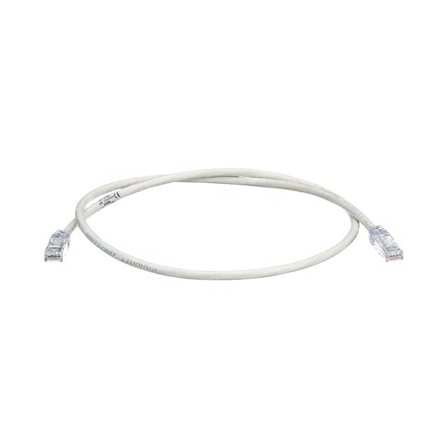 (10) Panduit Cat 6 UTP Patch Cord - UTPSP3Y - RJ-45 Male Network 3ft - Box Of 10