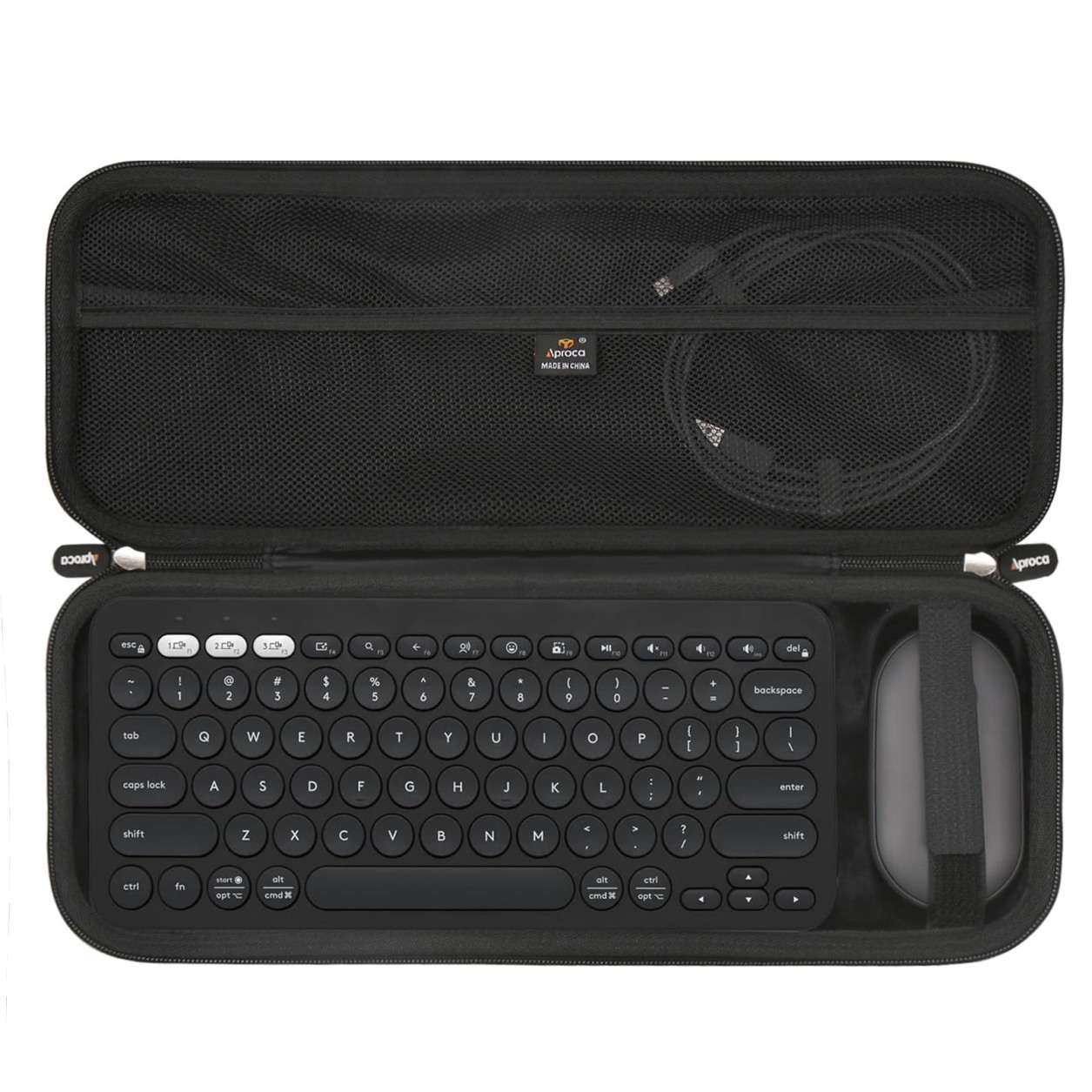 Aproca Keyboard Case Compatible with Logitech Pebble 2 Combo/Pebble Keys 2 K380s