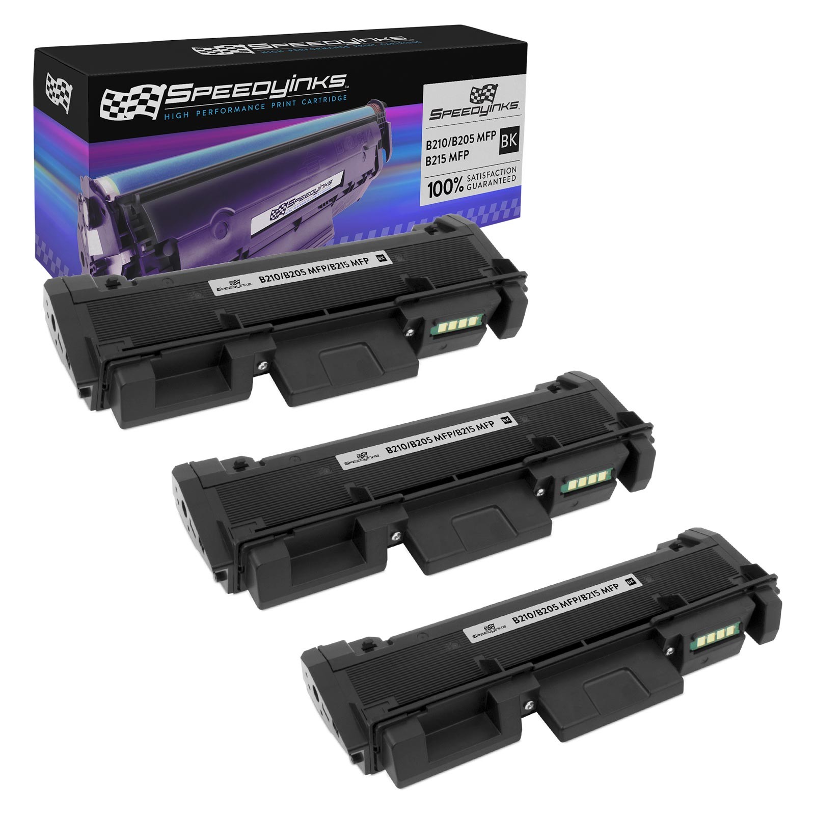 Speedy Inks Compatible Xerox 106R04347 HY Black Toner Cartridge 3PK for B205