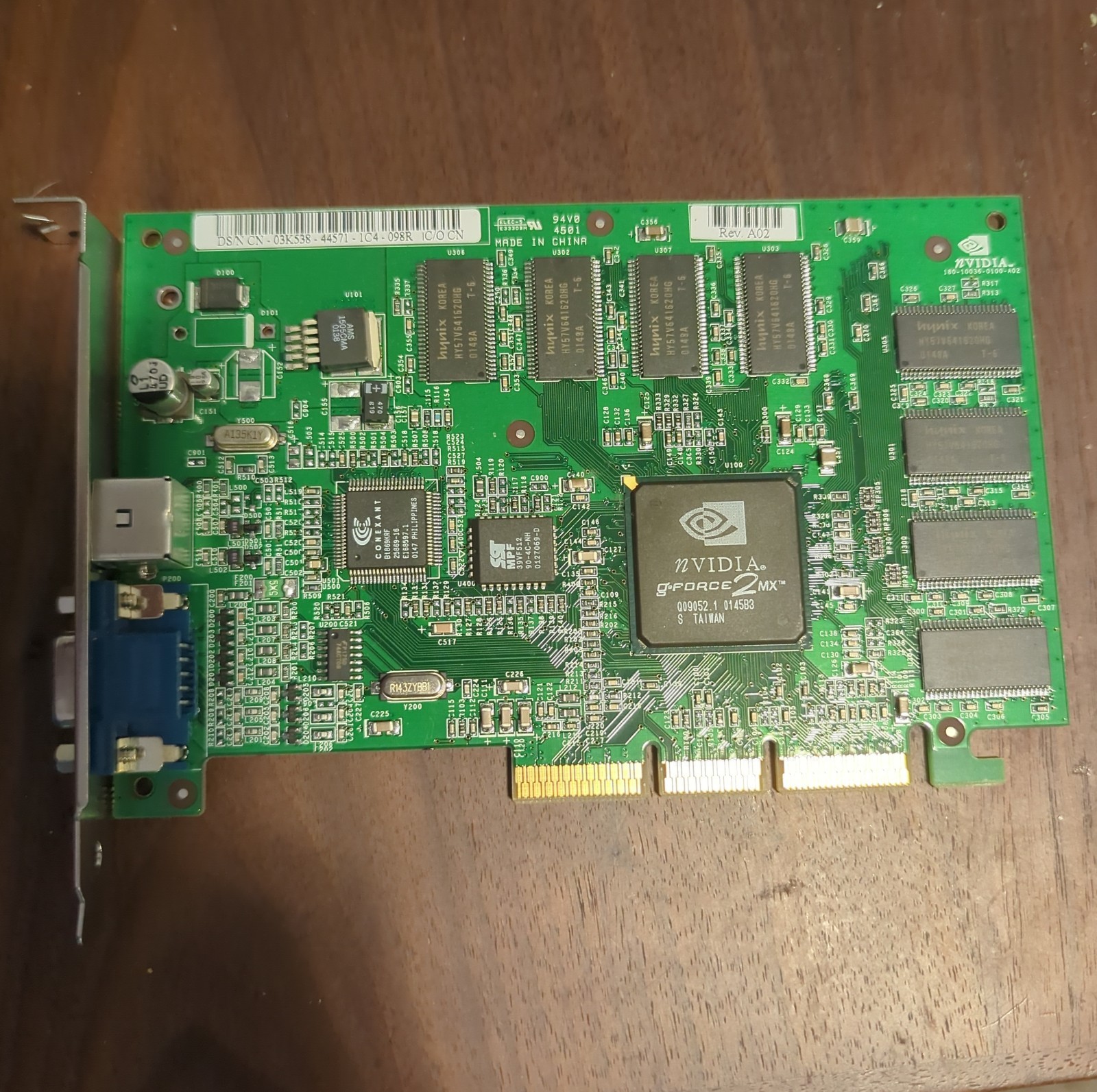HP Nvidia Geforce2 MX 32MB AGP Graphics Card DVI