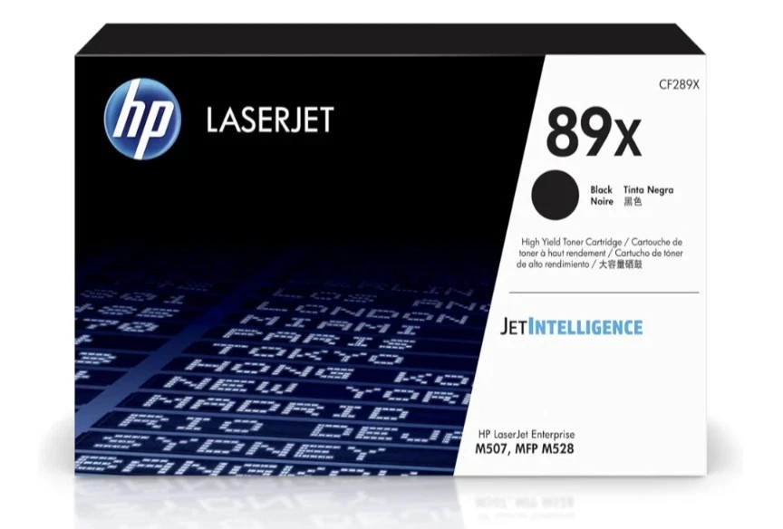 HP 89X (CF289X) Black High Yield Toner Cartridge For HP LaserJet