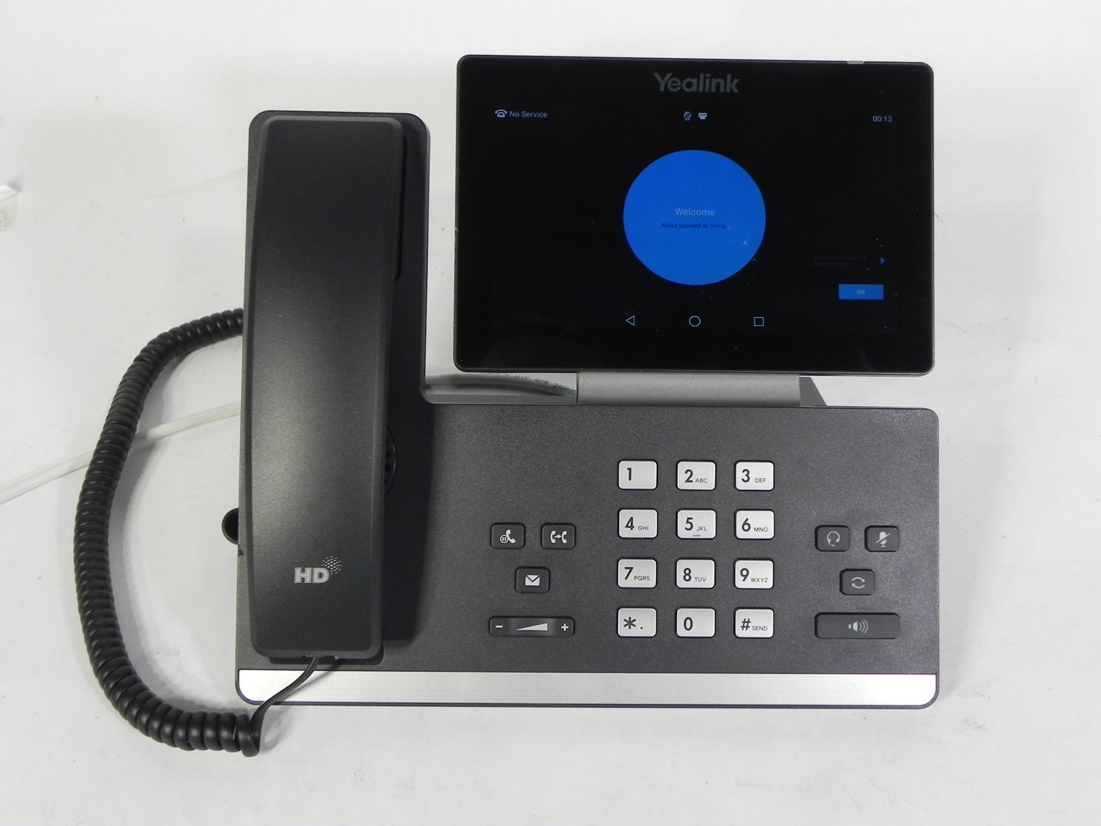 Yealink SIP-T58A Smart VoIP PoE Smart Business Office Phone + Handset