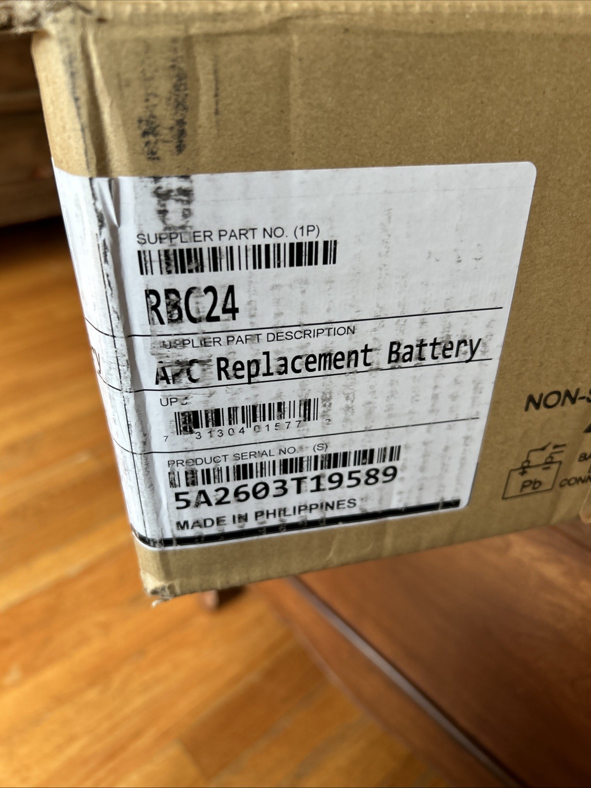APC RBC24 Replacement Battery Cartridge #24