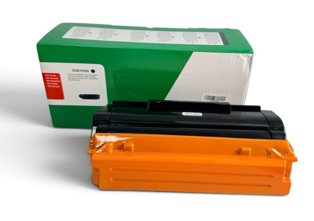 Toner Cartridge 55B1000 55B100E Compatible  for Lexmark MS331 MS431 MX331 MX431
