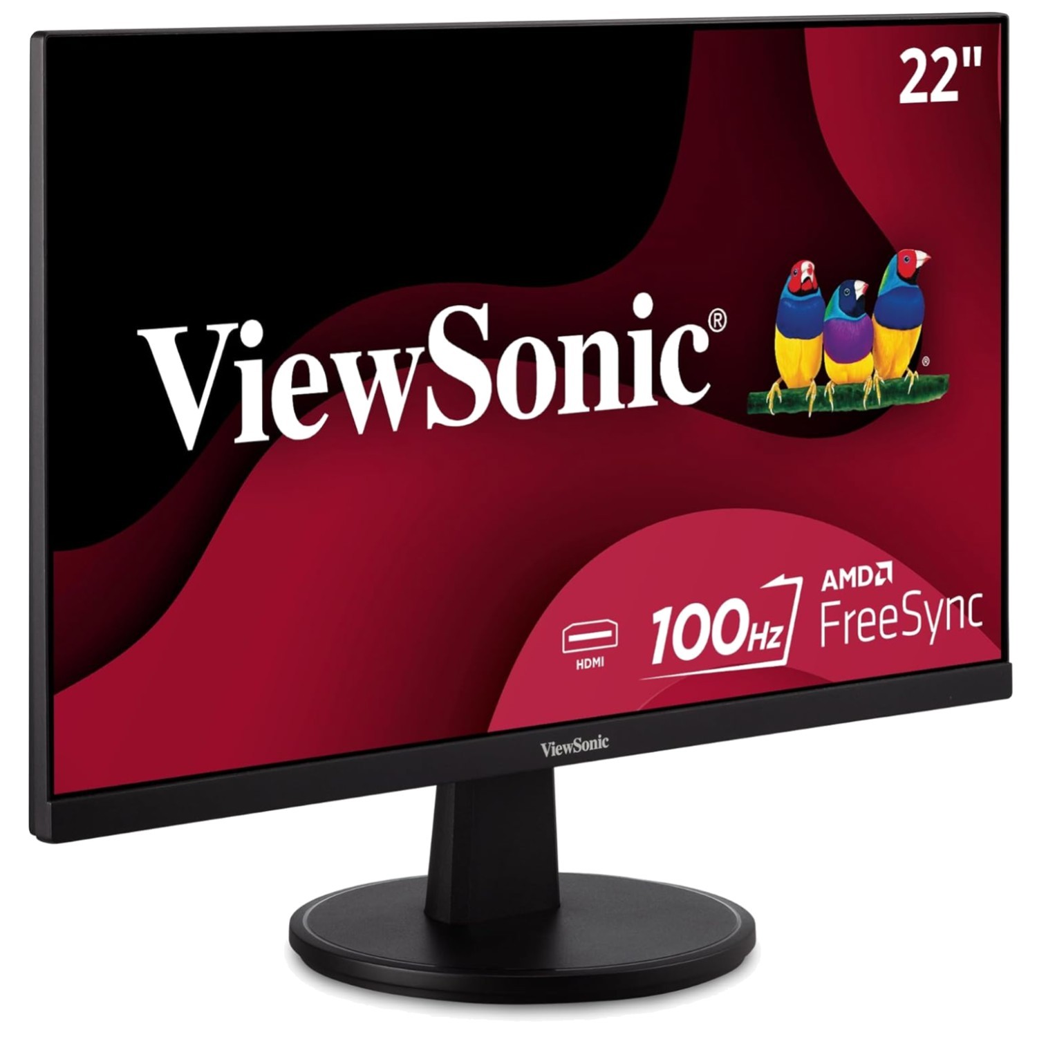 Freesync 22" Monitor, Adaptive Sync, Thin Bezels - VS2247-MH`/