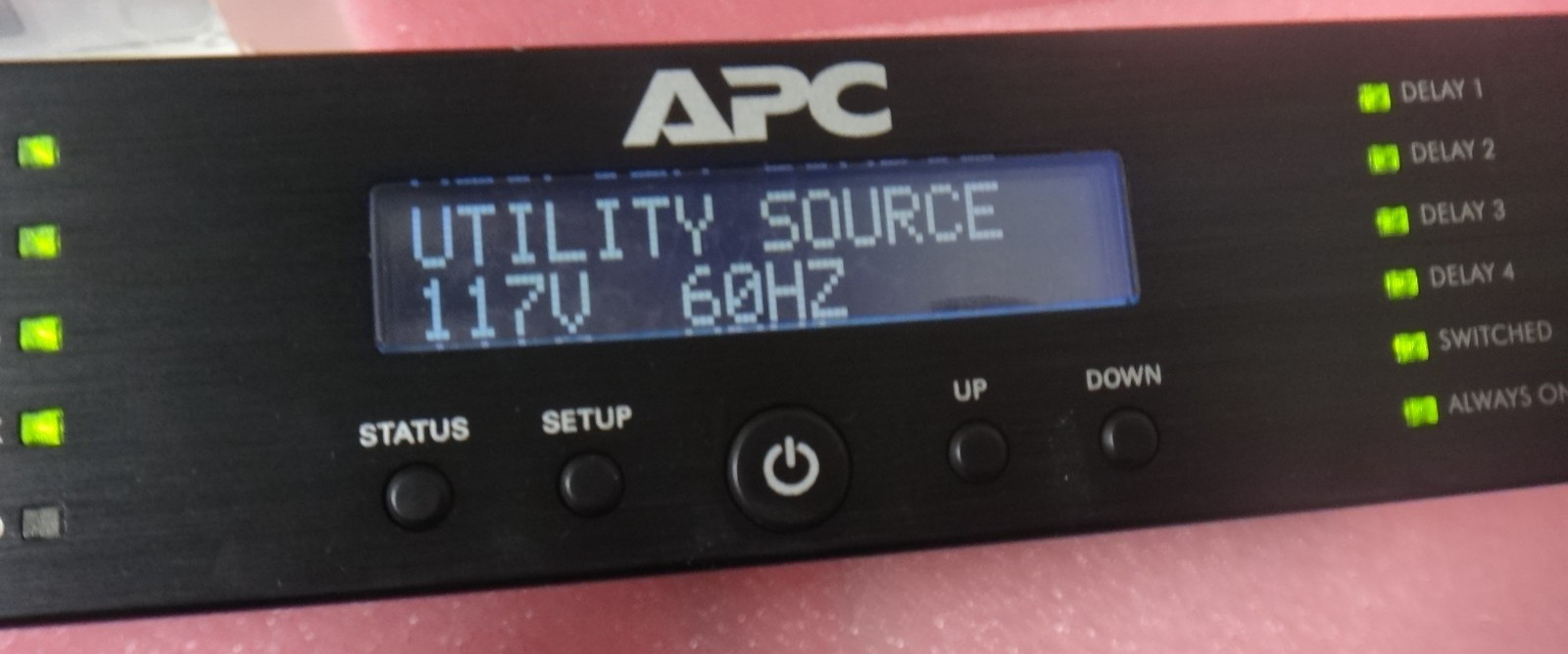 Genuine APC AV 15 Amp G5 BLK Rack Power Filter, 120V