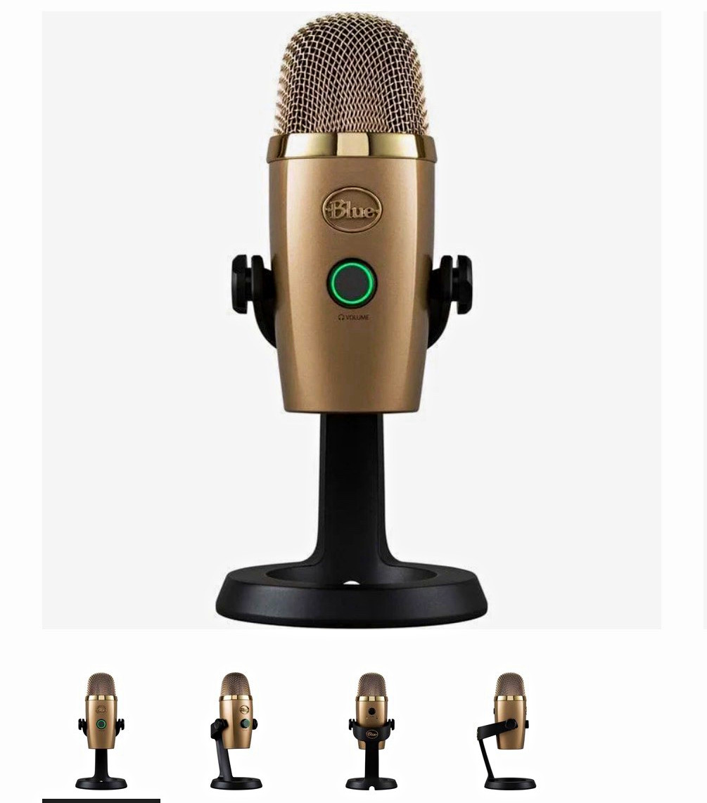 Michael Jackson’s microphone vintage 1980s