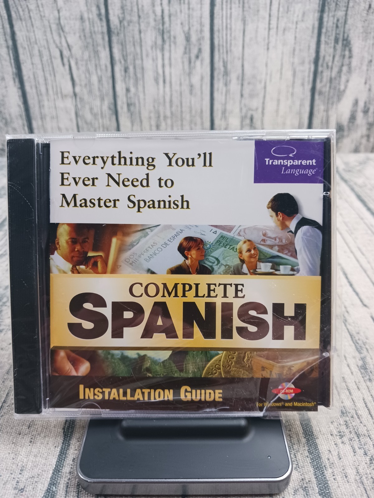 Transparent Language Complete Spanish (CD-ROM, 1999, WINDOWS / MAC) BRAND NEW 