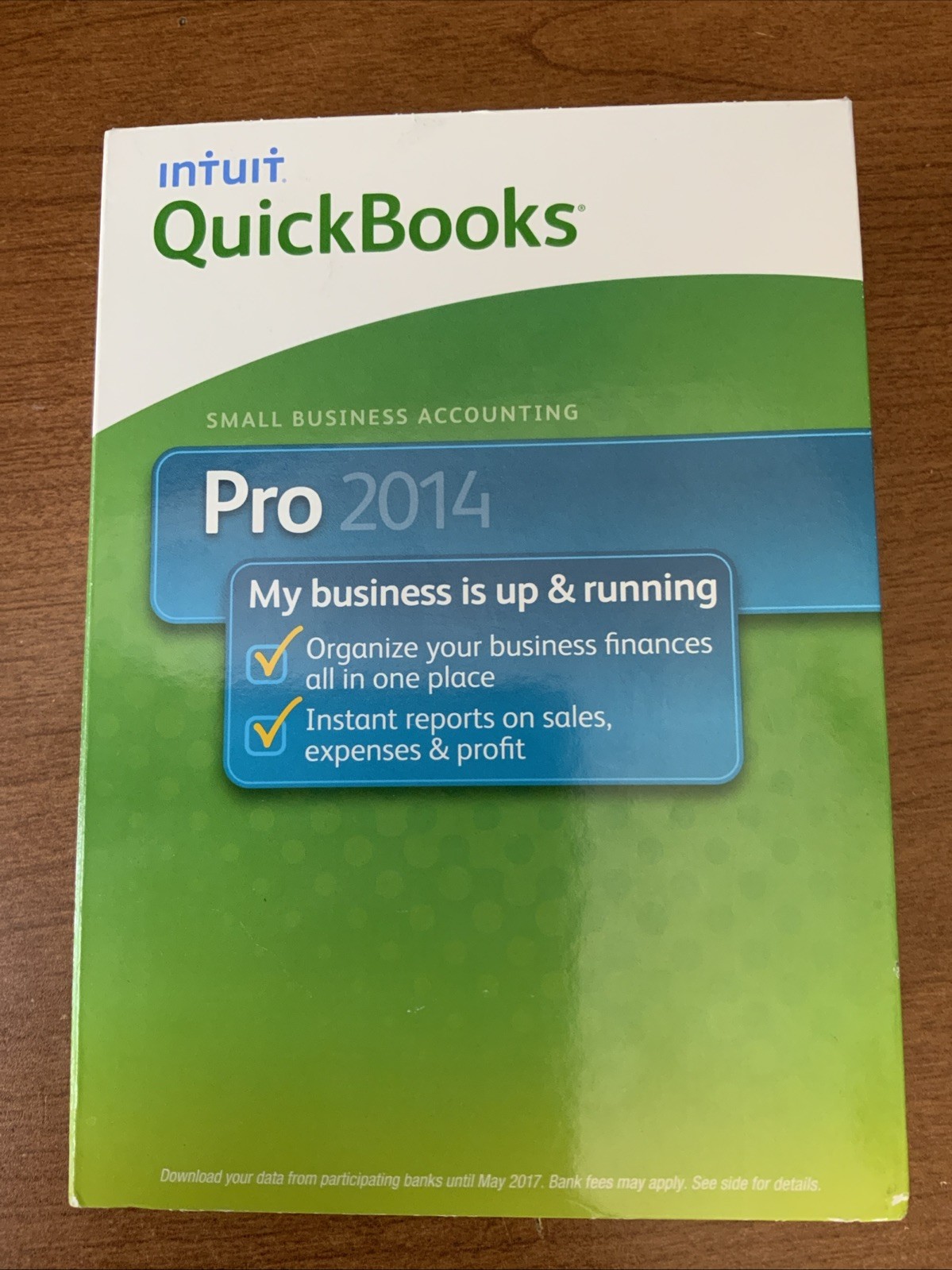 Quickbooks Pro 2014 Windows = NO SUBSCRIPTION Quick Books Small Business