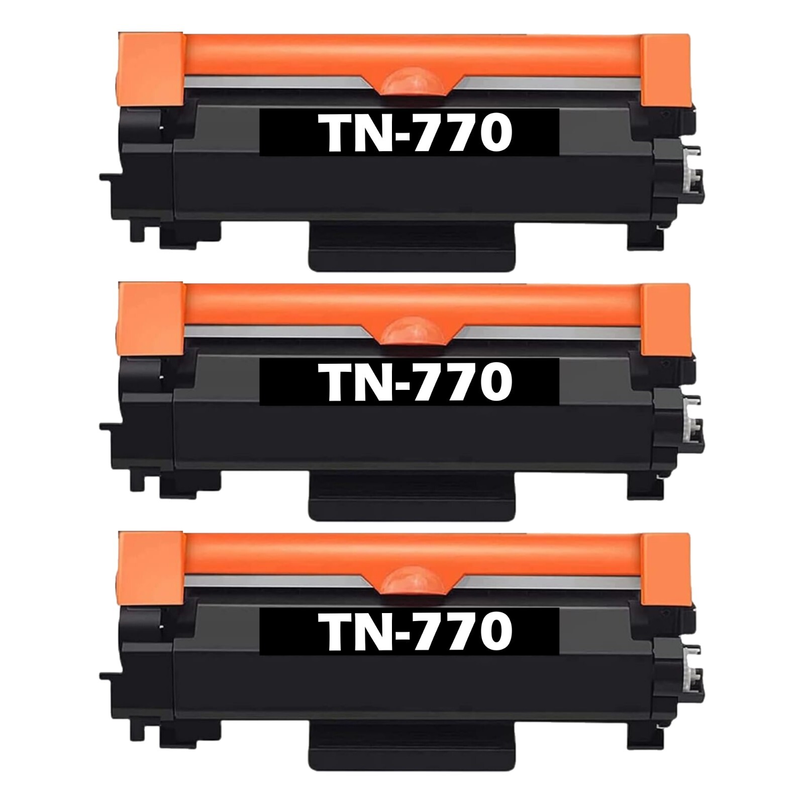 3-Pack TN-770 TN770 Toner Cartridge for MFC-L2750DW HL-L2370DW Printer