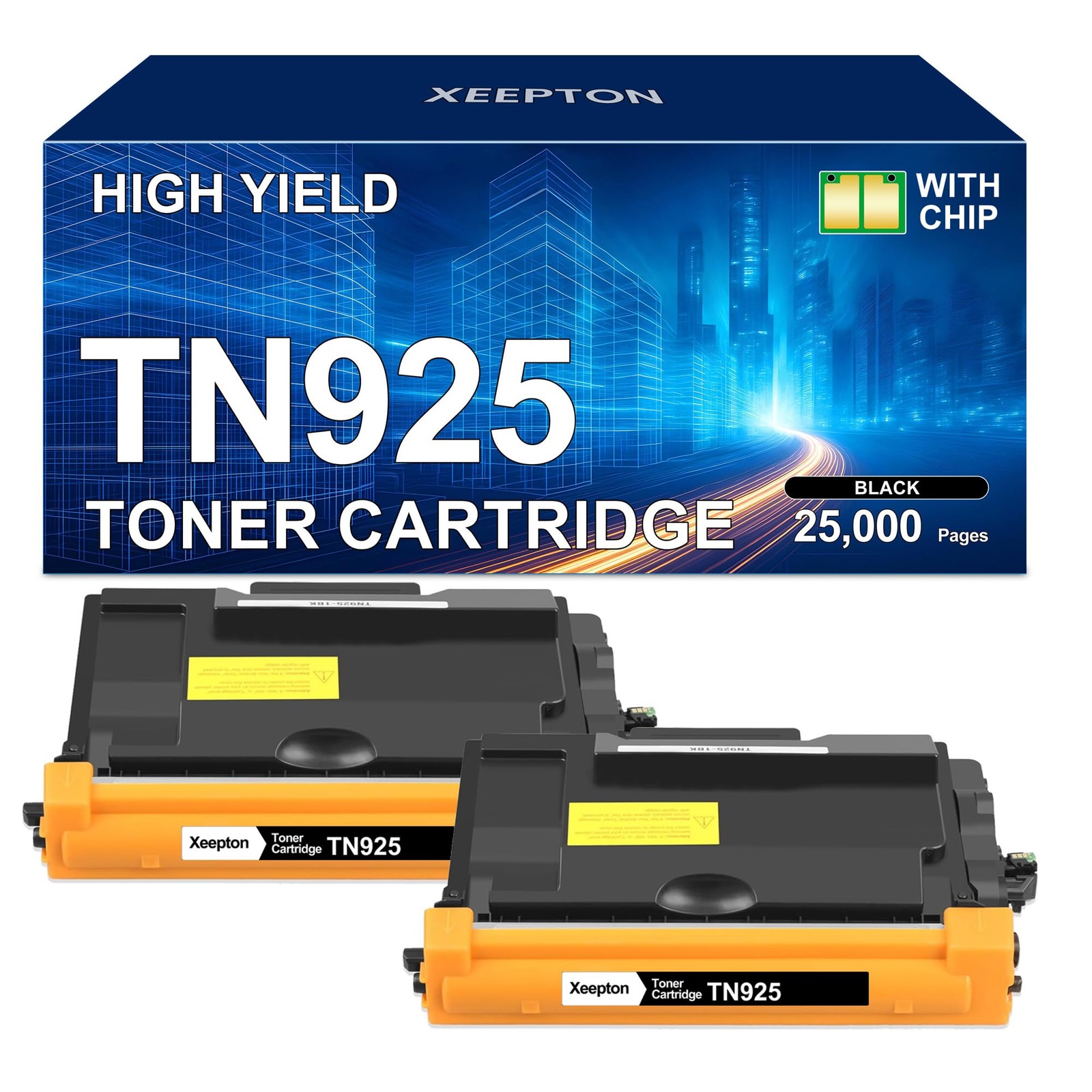 TN-925 Black Toner Cartridge for HL-L6415 MFC-L6915 2-Pack, 25,000 pages | Hi...