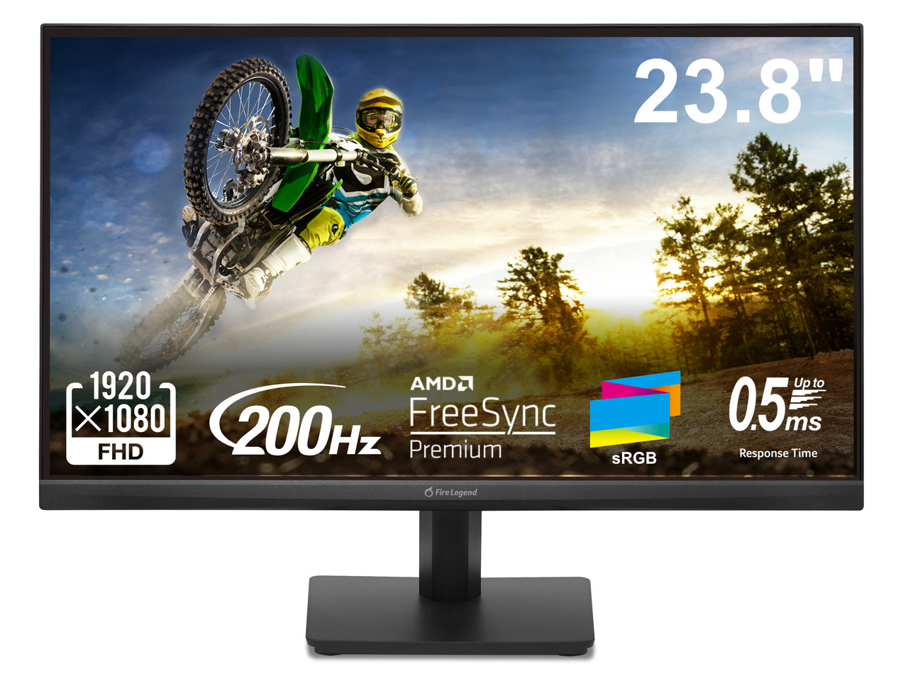 Acer AOpen 24 inch (23.8" viewable) Full HD 200Hz IPS with AMD FreeSync Premium