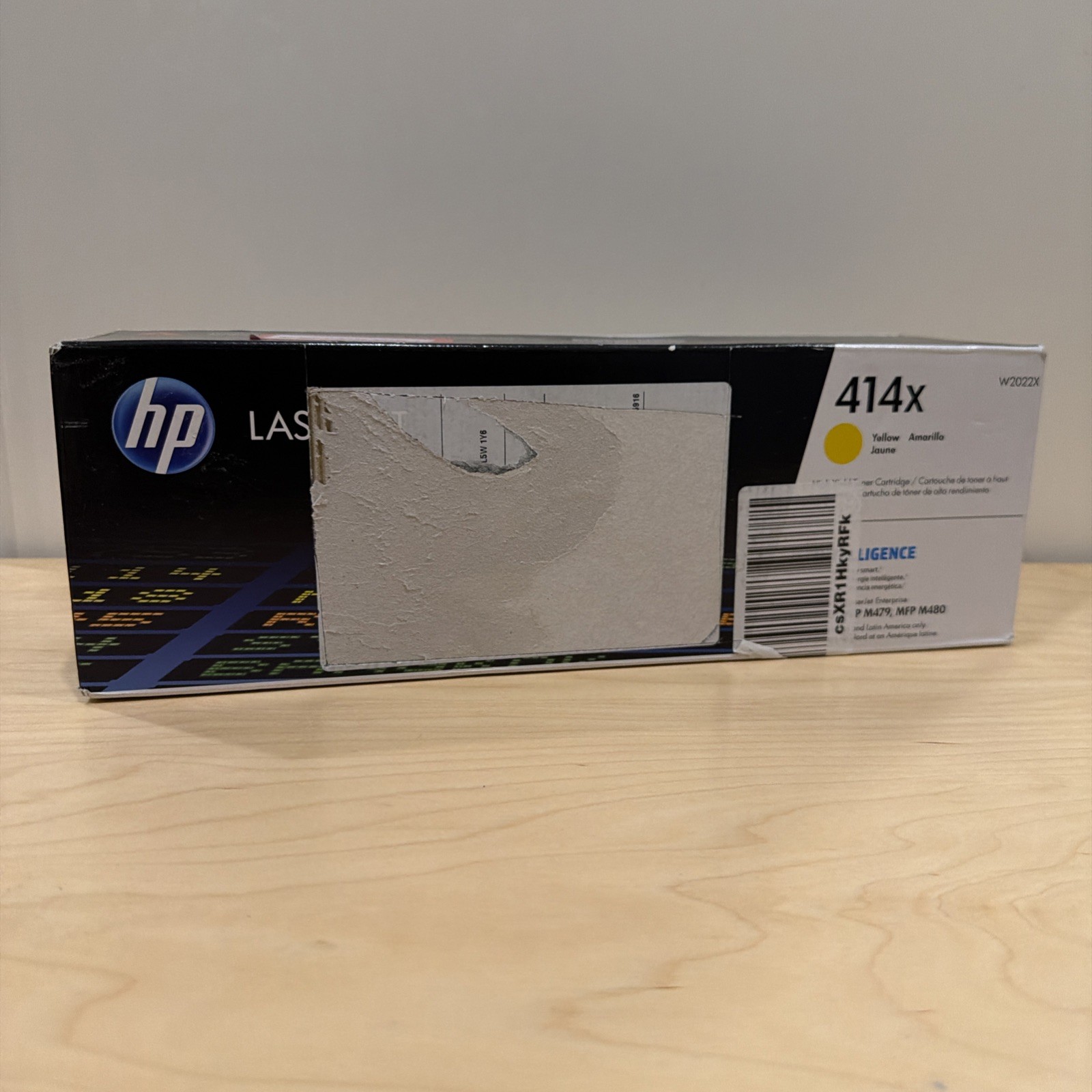 HP 414X W2022X High Yield Yellow Original LaserJet Toner Cartridge