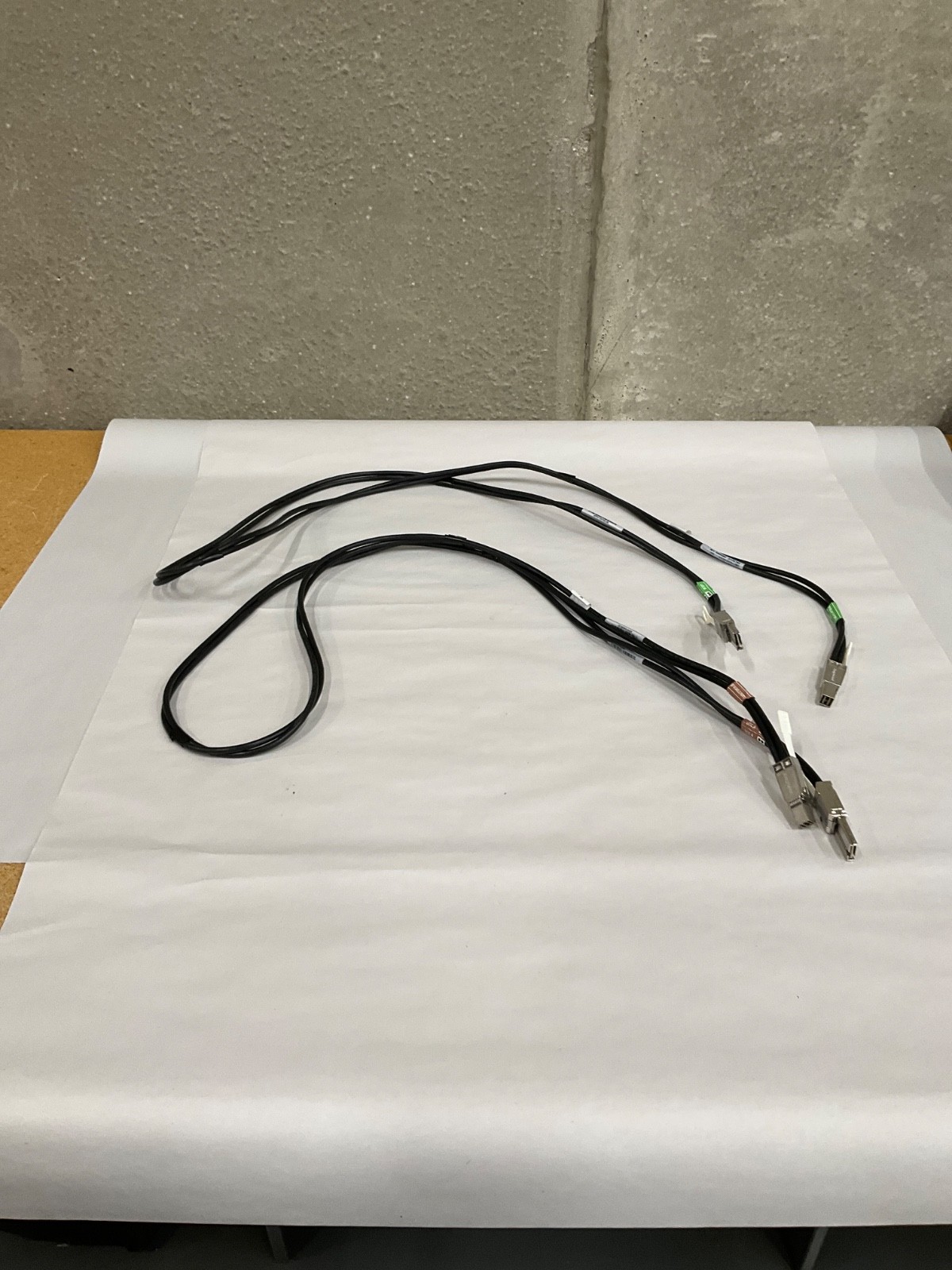 *LOT OF 2* EMC 038-003-810 REV 07 AMPHENOL 2M Cable