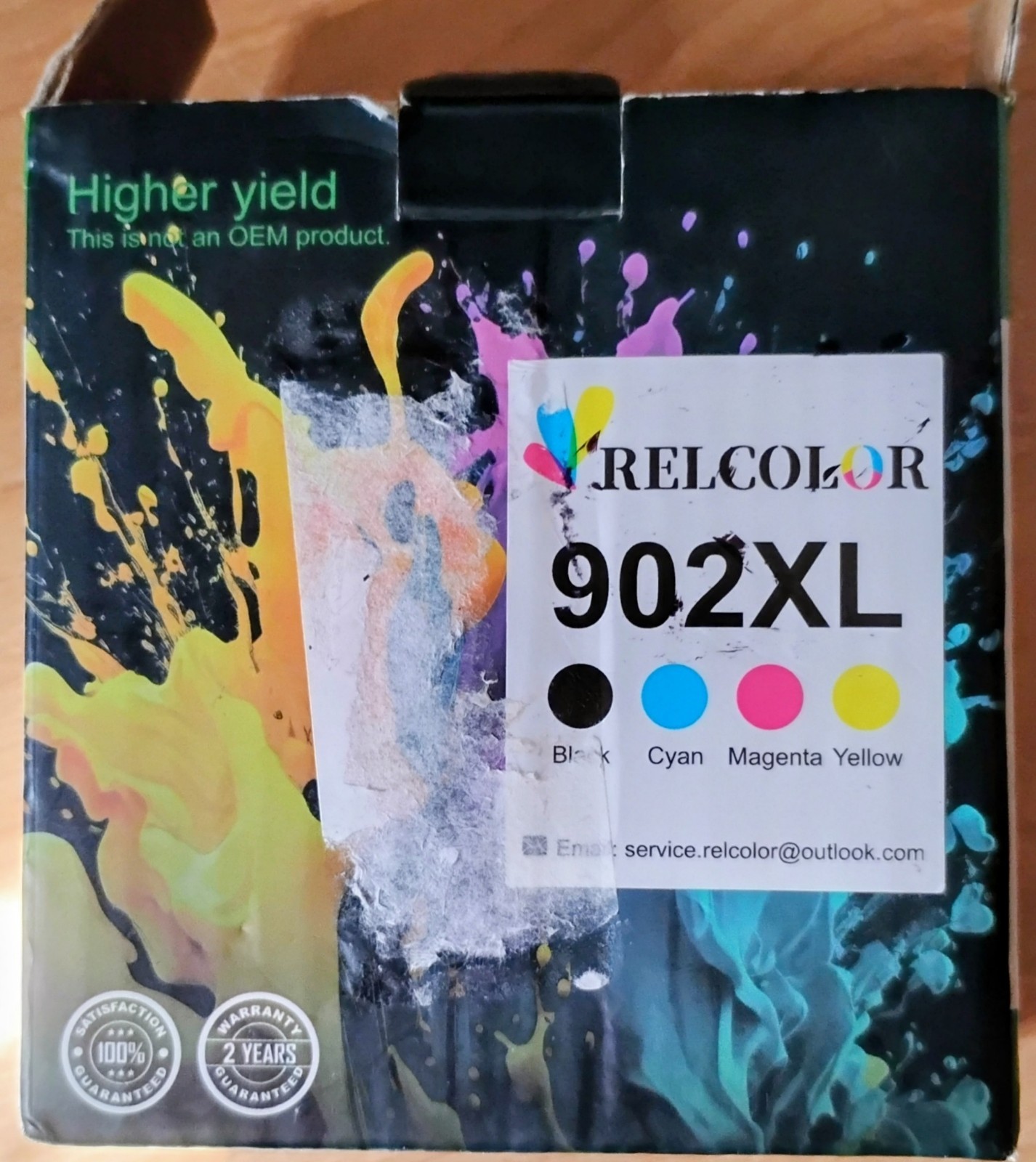 Ink Cartridges, HP 902XL High Yield  Combo Pack, Brand New