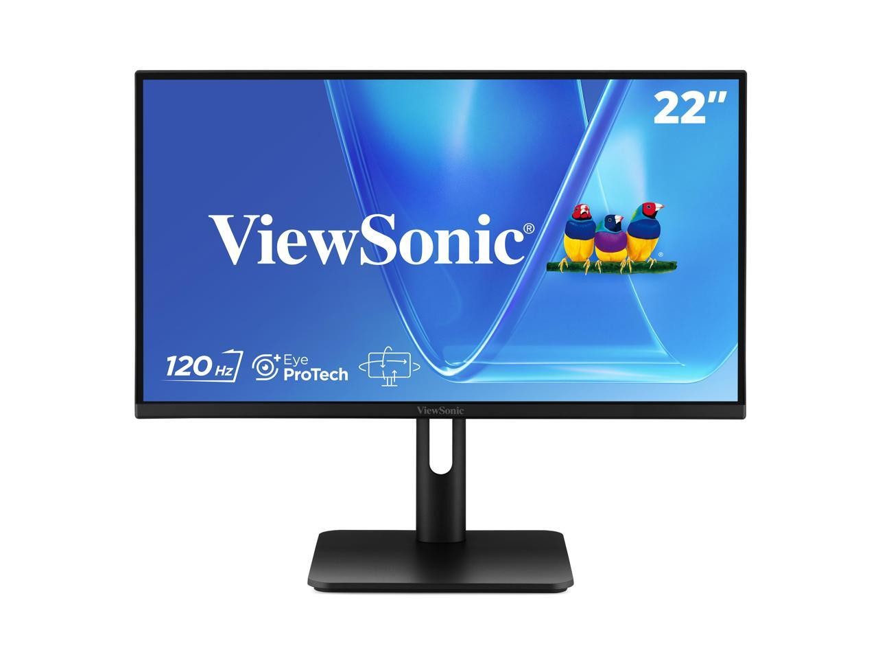 ViewSonic VG2242 22 Inch 1080p Monitor, VA Display with 120Hz for Smooth Home an