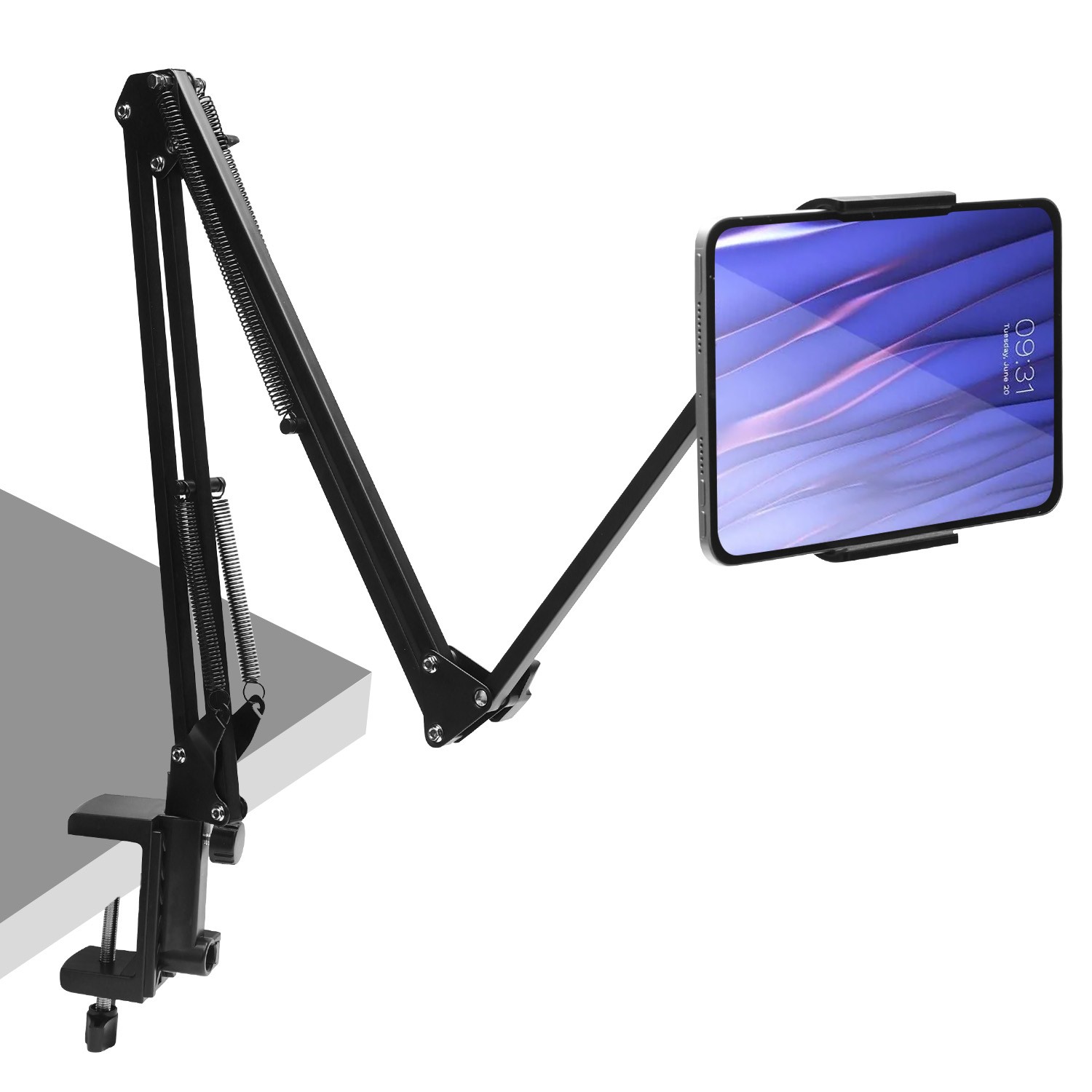 Long Arm Tablet Stand Phone Holder Lazy Bed Desk Mount For iPad iPhone Samsung