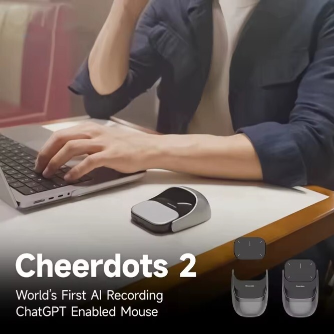 Cheerdots2 Pro Air AI Smart Wireless/Bluetooth Laser Pointer, Presenter, Mouse