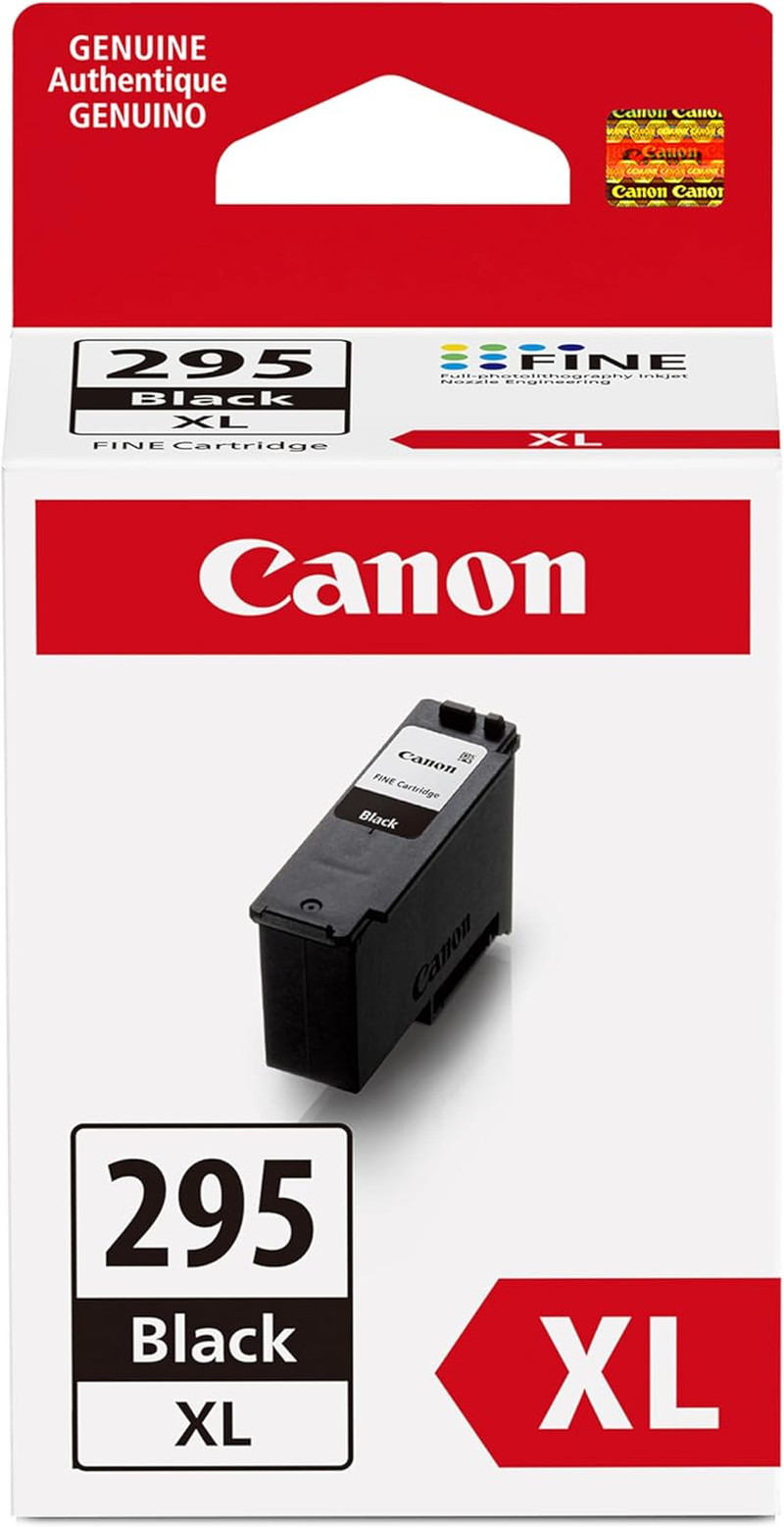 Canon PG-295XL Genuine Black Ink Cartridge, Compatible with TR7120, TS6520, TS43