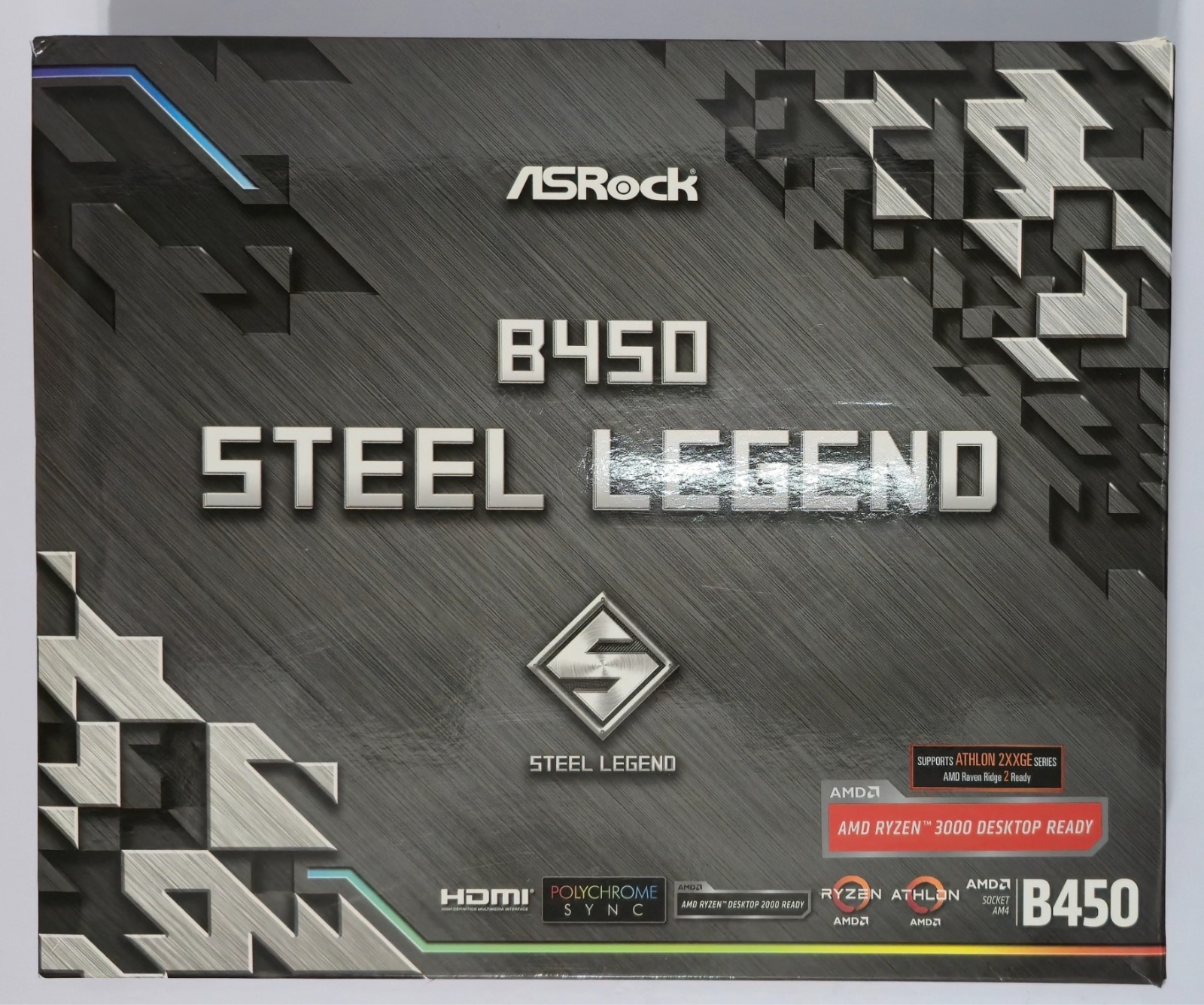 AsRock B450 Steel Legend AM4 ATX AMD DDR4 Motherboard