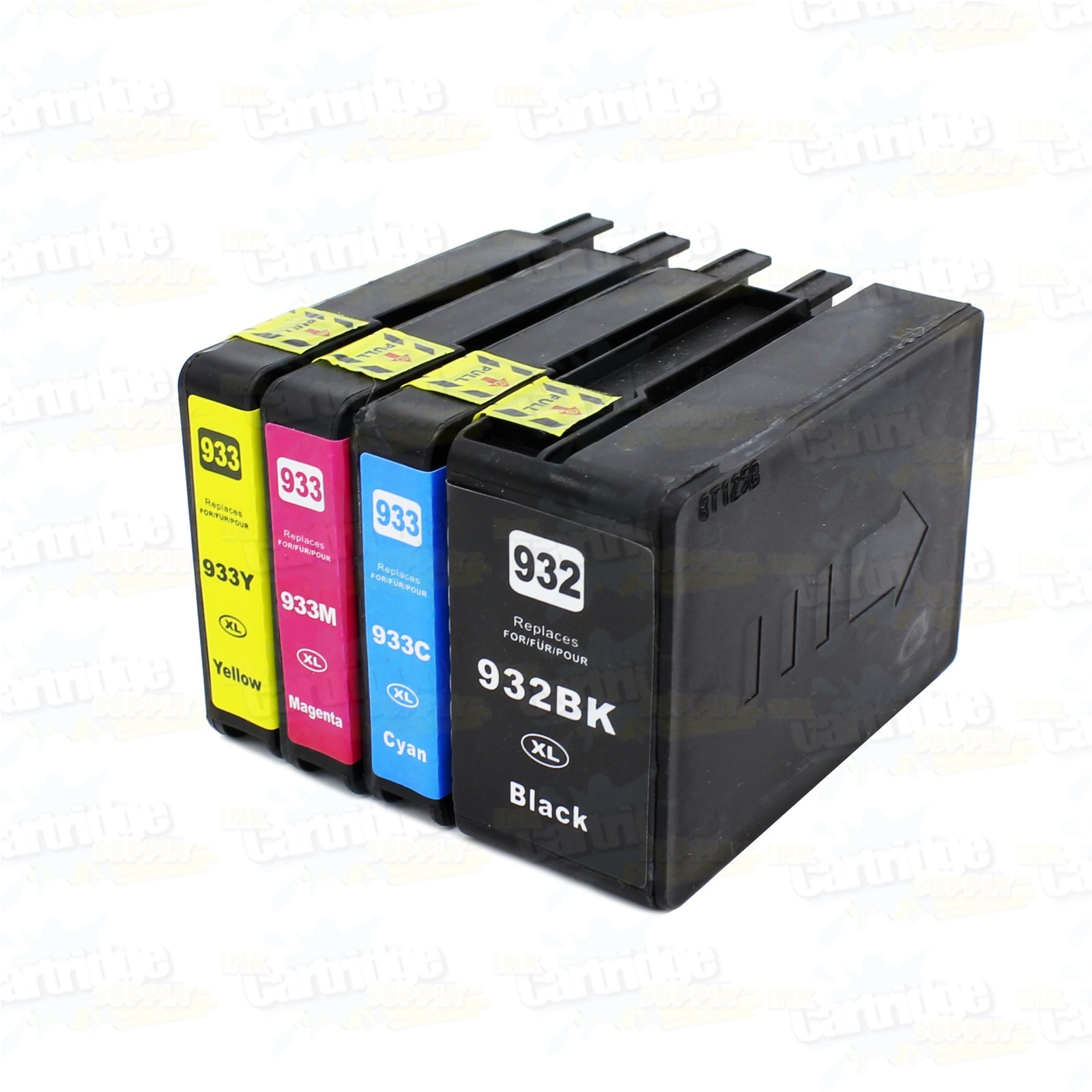 4PK 932XL 933XL HY Ink For HP Officejet 6100 6600 6700 7110 7510 7512 7610 7620