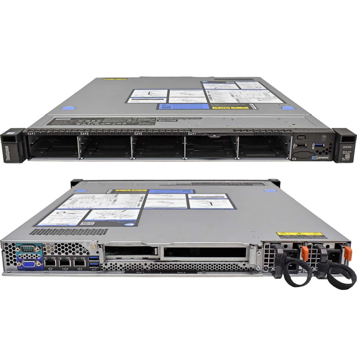 Lenovo ThinkSystem SR250 No CPU No PC4 1x Heatsink 8x SFF No Controller 1U M.2