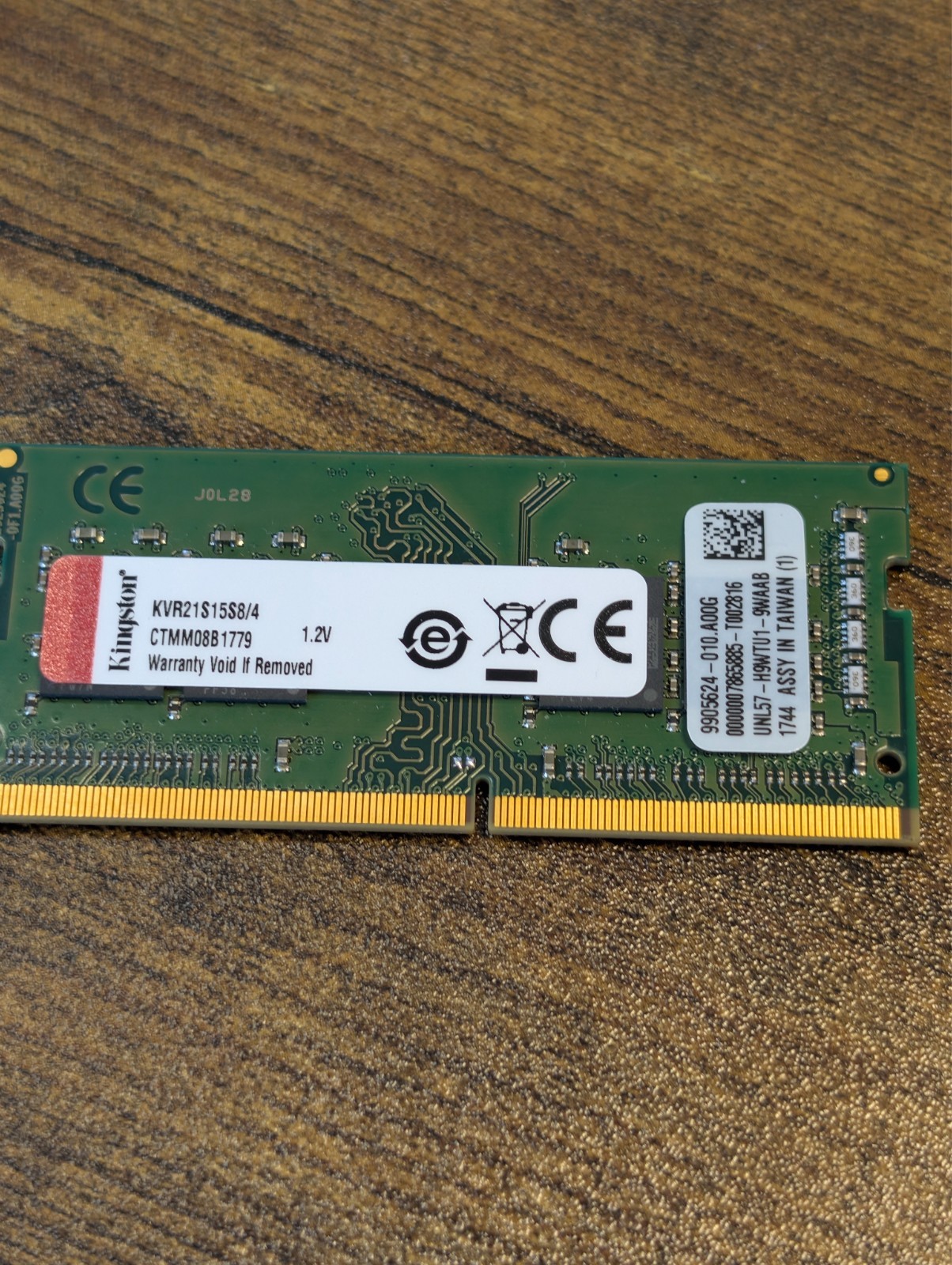Kingston KCP421SS8/4 4GB PC4-17000 DDR4-2133MHz SODIMM Laptop Memory RAM TESTED