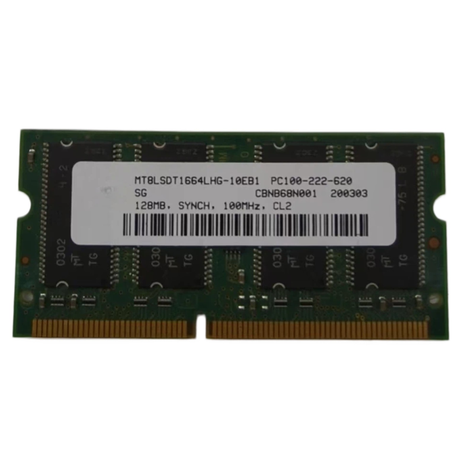 MT8LSDT1664HG-10EB1 128MB Printer Parts Memory PC100-222-620 Fits For Micron