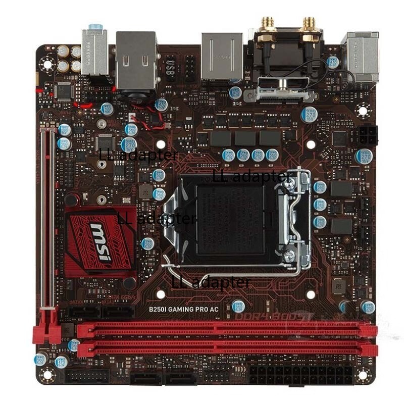 For MSI B250I GAMING PRO AC Motherboard LGA 1151 DDR4 Mini-ITX Mainboard