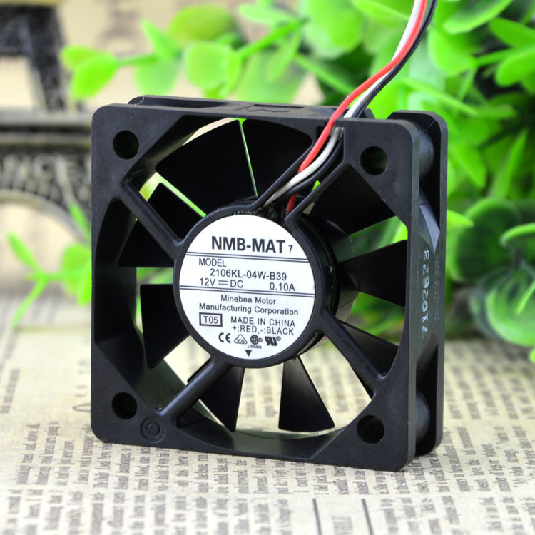 NMB-MAT 2106KL-04W-B39 fan 12V 0.10A 50*50*15mm 3pin