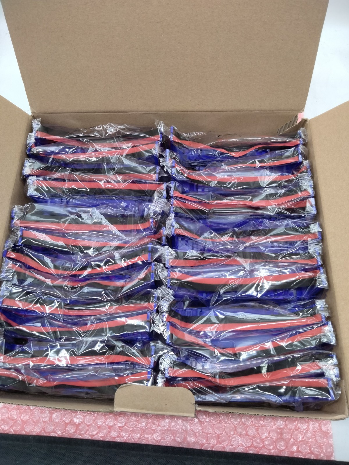 24 PACK OF RC700 BLACK / RED RIBBON CARTRIDGES Ribbon Ink RC700BR SP700 712 742