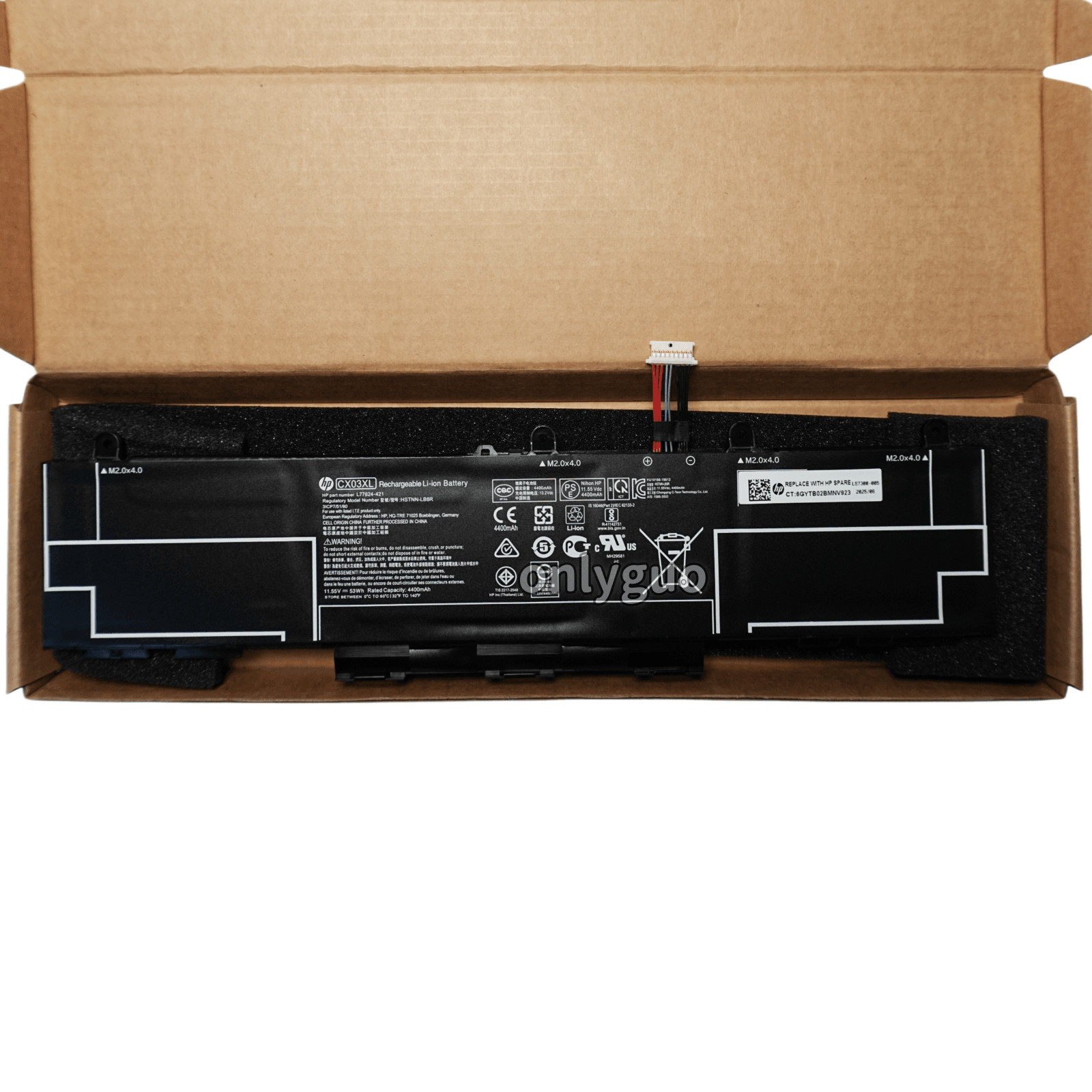 New Genuine CX03XL Battery for HP EliteBook x360 830 G8 HSTNN-LB8R L77624-421
