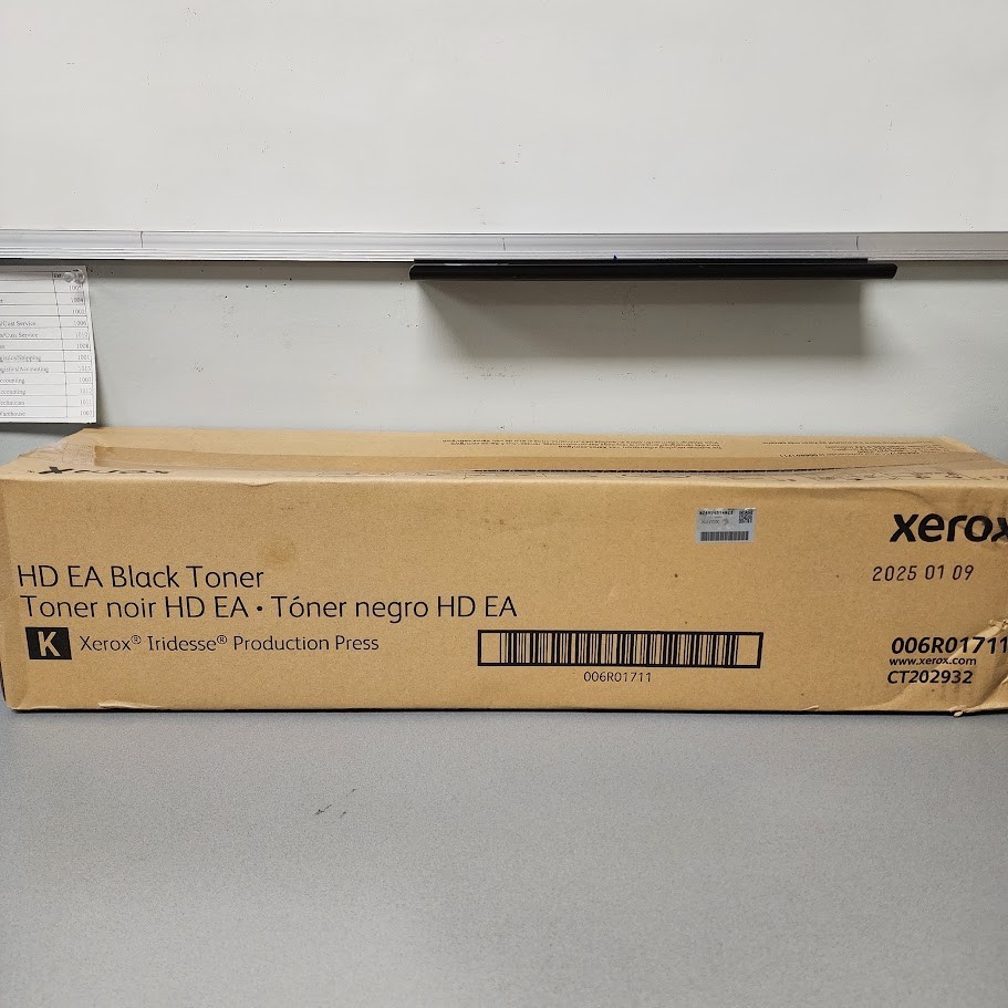 Xerox 006R01711 HD EA Black Toner Iridesse Production Press NEW