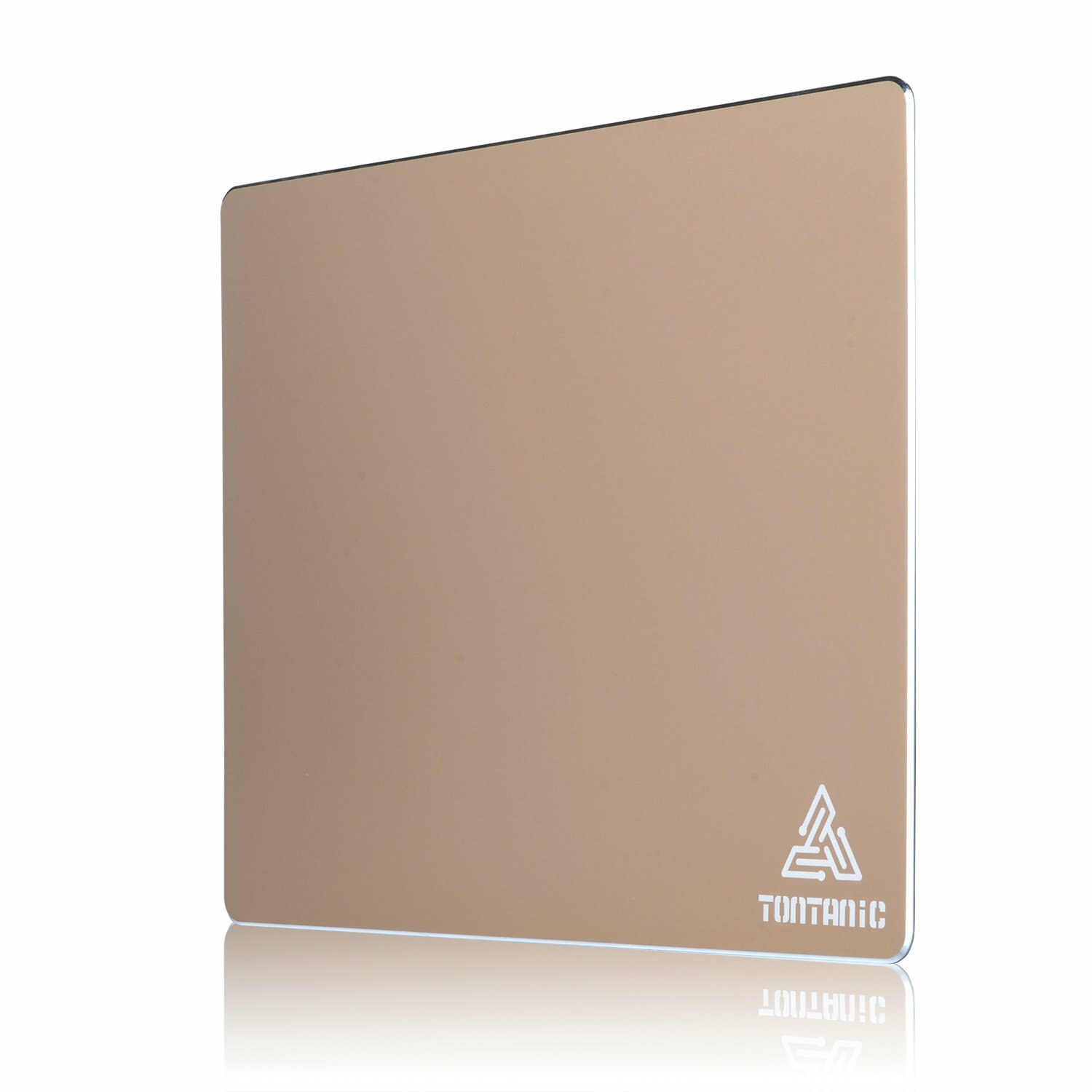 Aluminium Metal Gaming Mouse Pad Non-Slip Precision Surface for Gamer Gold