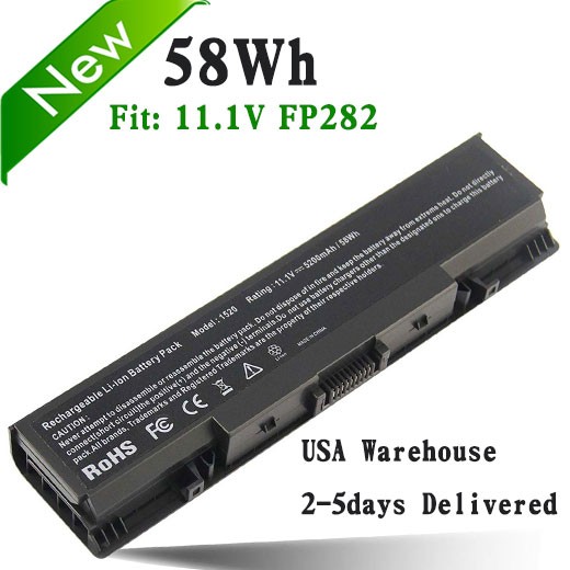 FP282 58Wh Battery For DELL Vostro 1500 Vostro 1700 Inspiron 1520 Inspiron 1721
