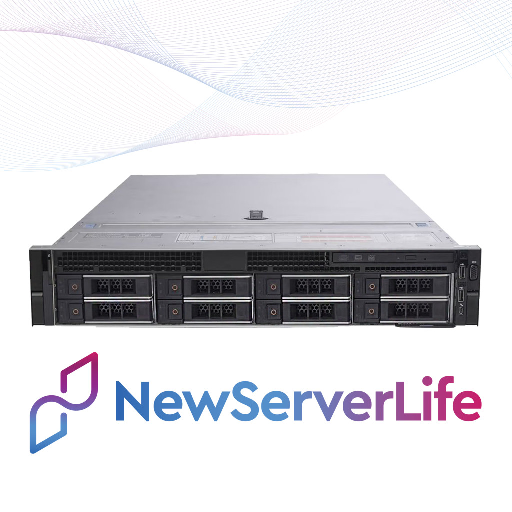 DELL R740 8LFF Bay 2x Gold 6226 2.7GHz 24 Cores 64GB DDR4 H730p 4x 1Gb RJ45