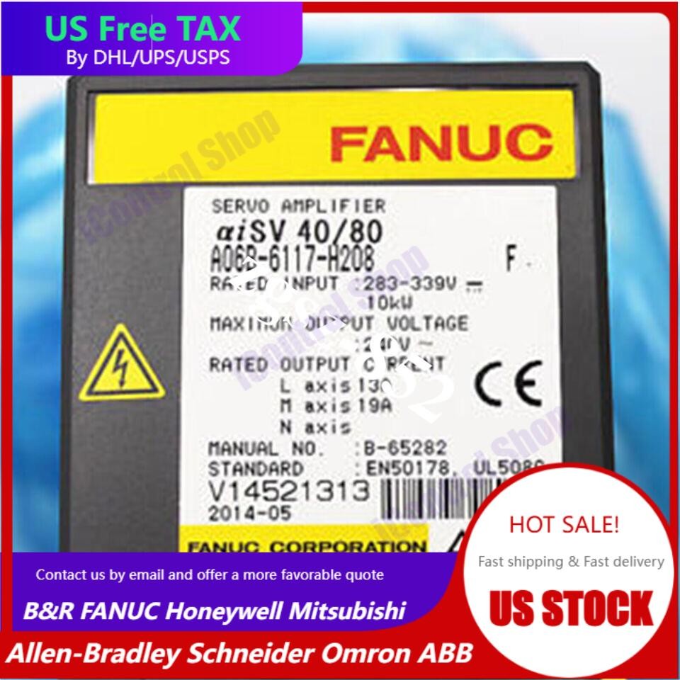 1PC New Fanuc A06B-6117-H208 Servo Driver Expedited Shipping FEDEX DHL