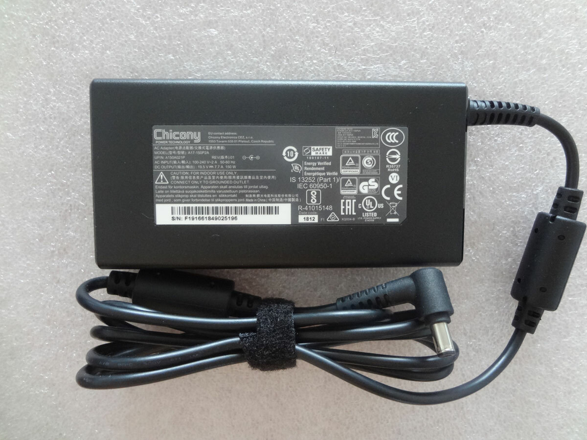 NEW 19.5V 7.7A A17-150P2A for Gigabyte G5 MD 15.6'' Laptop Genuine 150W Adapter