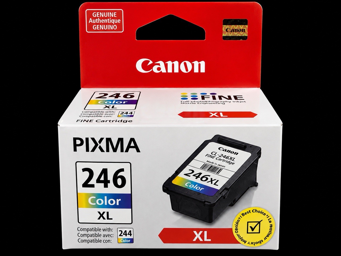 Canon (CL-246XL) Inkjet Color Ink Cartridge