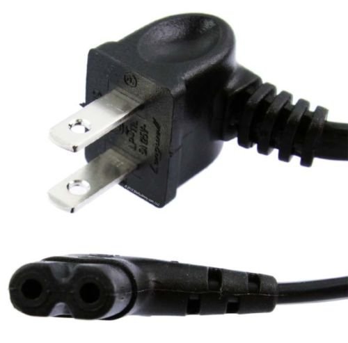 NEW 6 FOOT TV AC Power Cord Samsung PN 3903-000853 3903-000599 Angled 2 prong 