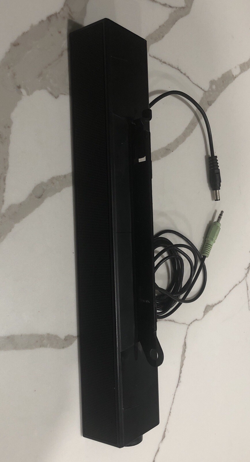 Dell AX510PA Multimedia Sound Bar Speaker Monitor Mount Black.