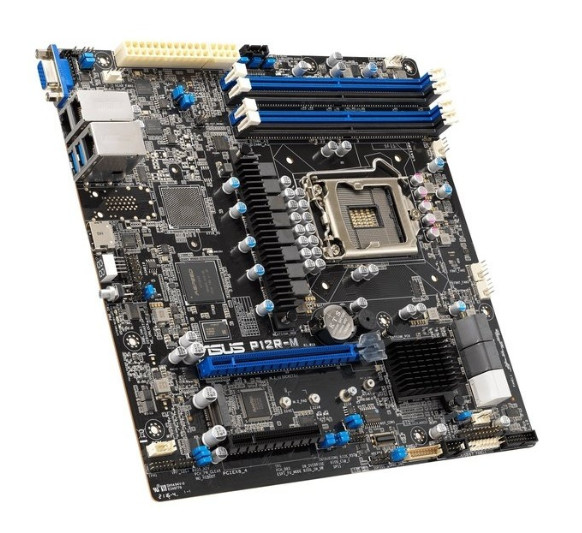 ASUS P12R-M/L LGA1200 Intel C252 Micro ATX DDR4 Dual Gigabit LAN M.2 PCIe4.0