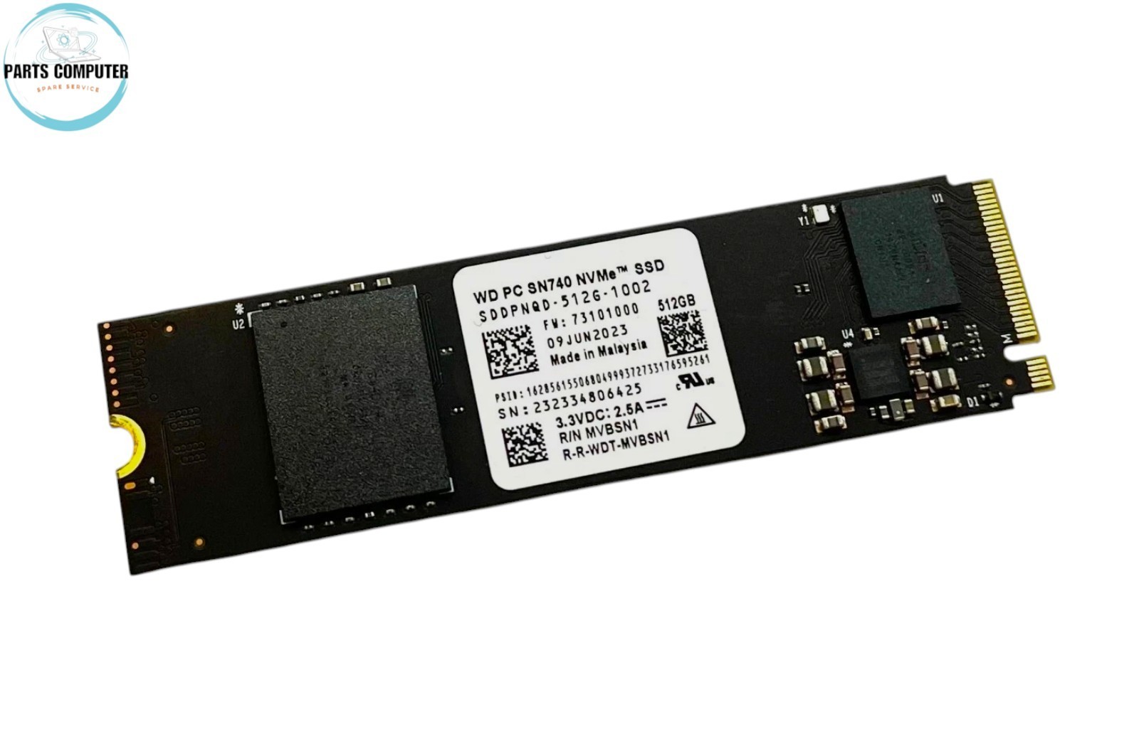 SDDQNQD-512G-1014 - WD SN740 NVMe 512GB Nvme m.2 2280 SDDPNQD-512G-1002