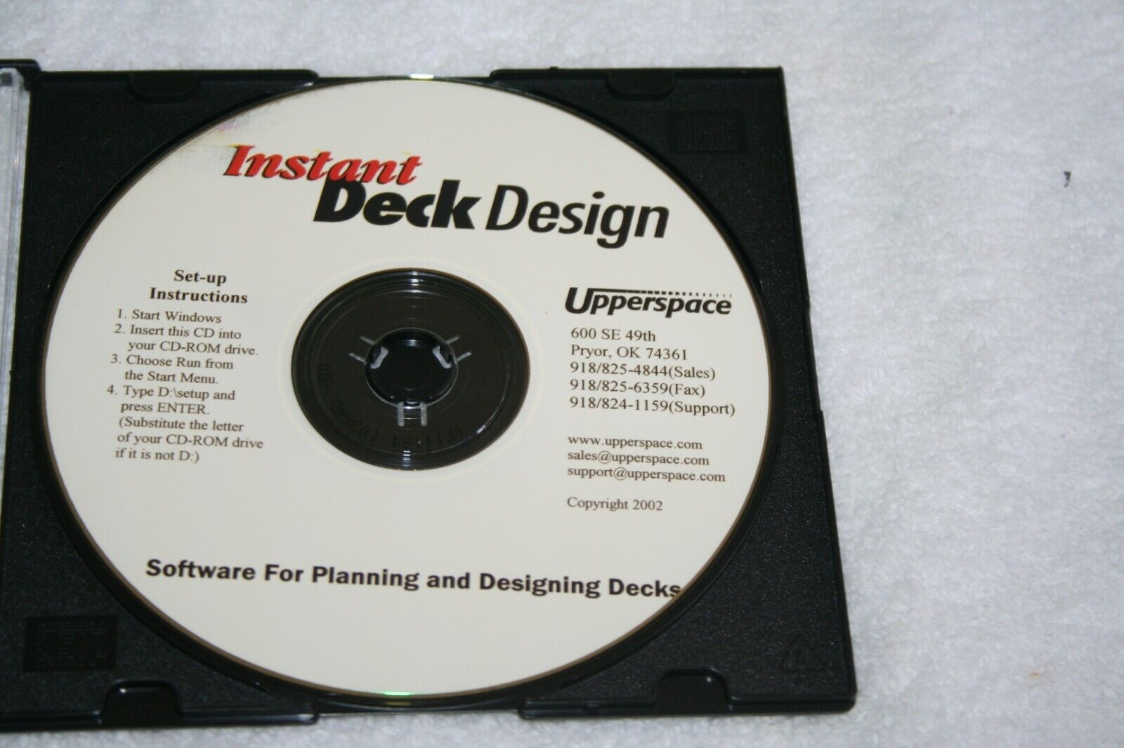 Instant Deck Design Upperspace   CD Windows