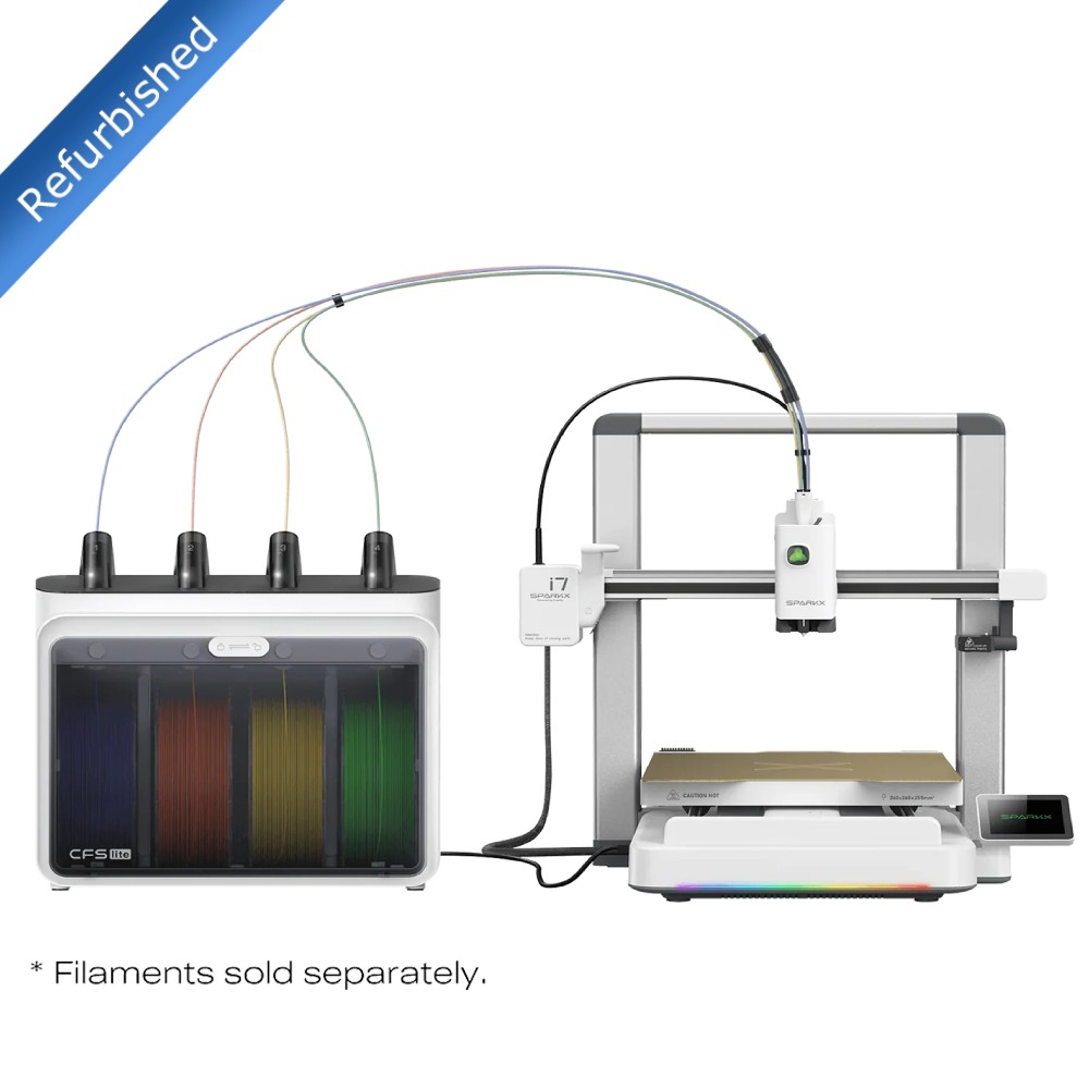 【Refurbished】Creality SparkX i7 Color Combo Multicolor 3D Printer 500mm/s Speed