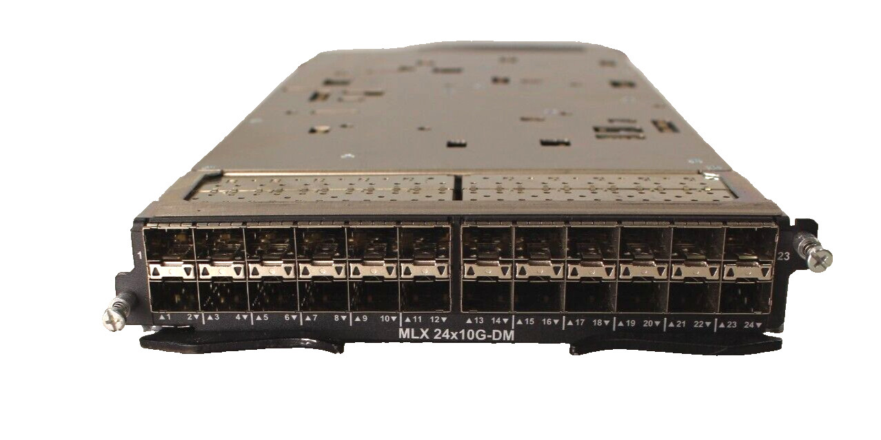 BROCADE BR-MLX-10GX24-DM 10GbE INTERFACE SWITCH MODULE 60-1003264-01