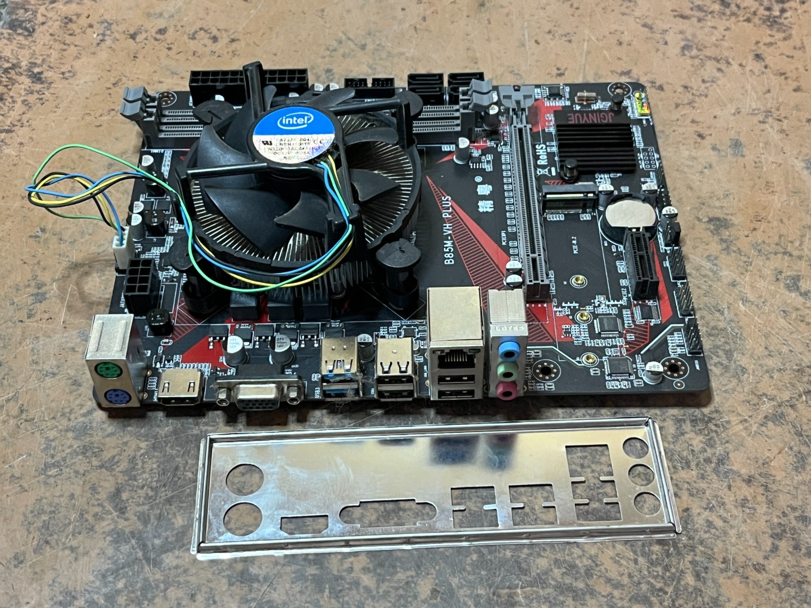 JGINYUE B85M-VH PLUS LGA1150 DDR3 M-ATX Micro ATX Gaming Motherboard PCI E