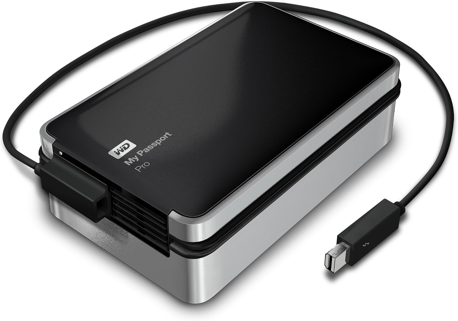 WD My Passport Pro 4TB Thunderbolt External RAID Hard Drive for Mac – 2x2TB